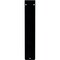 Ekena Millwork Ashford Triple, Wrought Iron Bracket, (Triple center brace), Powder Coated Blac 2"W x 7 1/2"D x 10"H BKTM02X07X10TAS - alternate 3